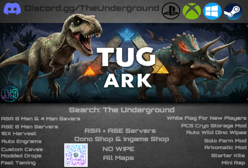 The Underground Ark server banner